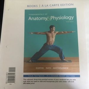Pearson Anatomy & Physiology Textbook